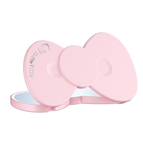 Hello Kitty Bow LED Mini Compact Mirror - Picture 3 of 12